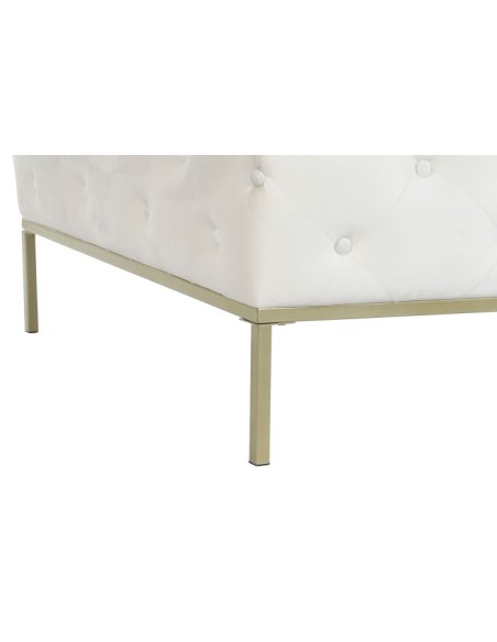 Descalzador cuadrado de poliéster en blanco