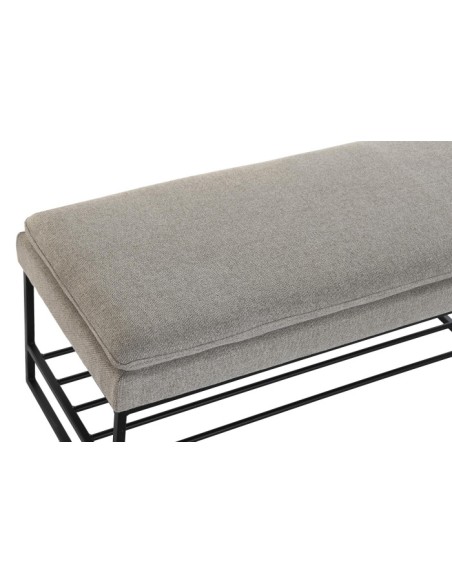 Descalzadora poliéster gris claro