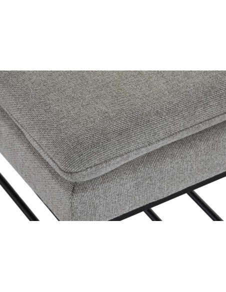 Descalzadora poliéster gris claro