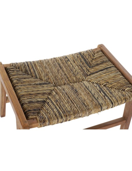 Descalzadora teca con fibra natural