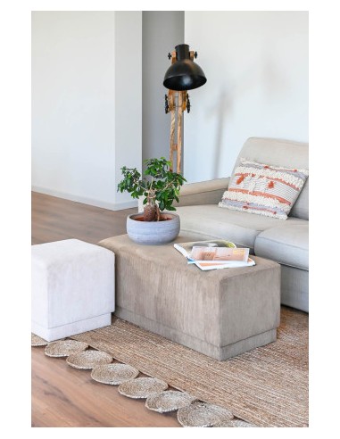 Descalzadora poliéster en marrón