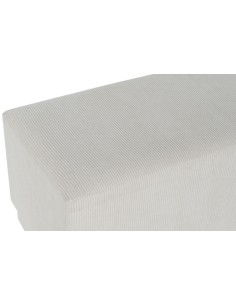 Descalzador poliester en beige 2