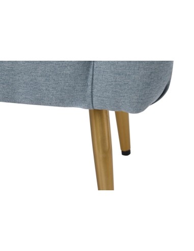 Descalzadora poliéster azul