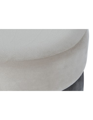 Reposapiés poliéster gris