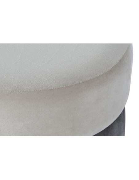 Reposapiés poliéster gris