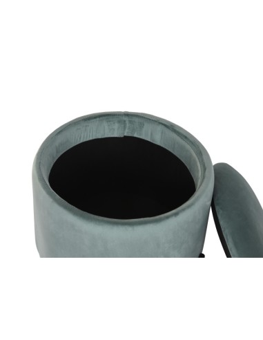 Reposapiés baúl turquesa