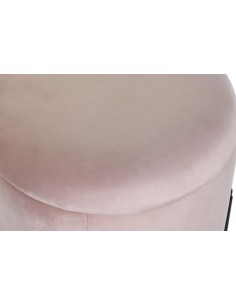 Reposapiés baúl rosa 2