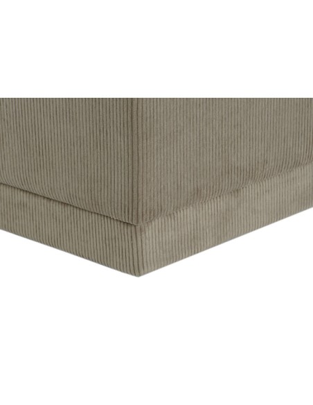 Reposapiés pana marrón