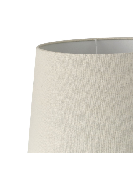 Lampara de sobremesa en cuero con USB