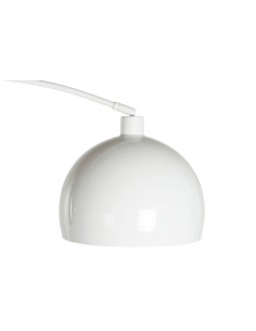 Lampara de pie metal blanca 2