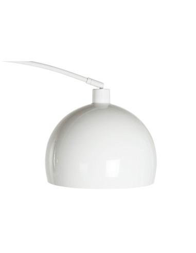 Lampara de pie metal blanca