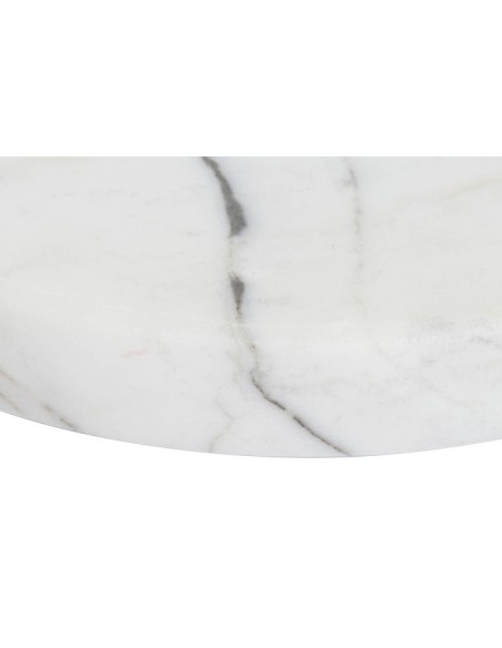 Lampara de pie metal blanca