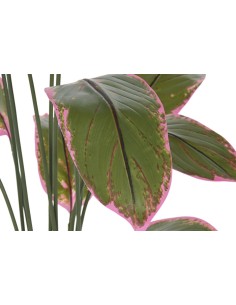 Planta artificial hojas vedes 2