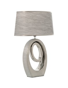 Lampara sobremesa plata 2