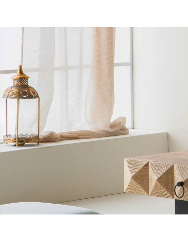 Farol Árabe de metal Oro