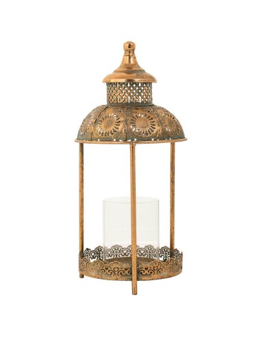Farol Árabe de metal Oro