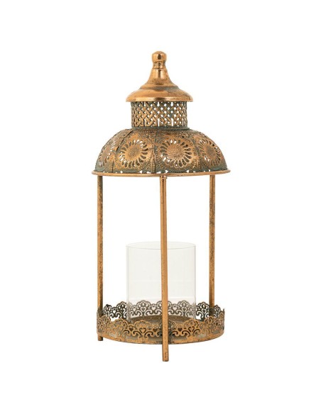 Farol Árabe de metal Oro