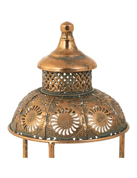 Farol Árabe de metal Oro