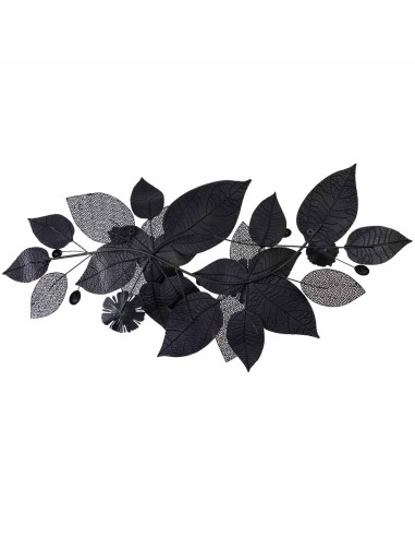 Mural de pared metálico Flores