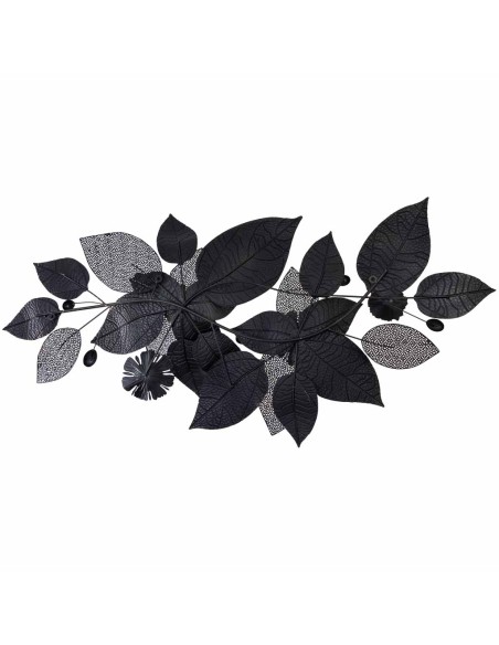 Mural de pared metálico Flores