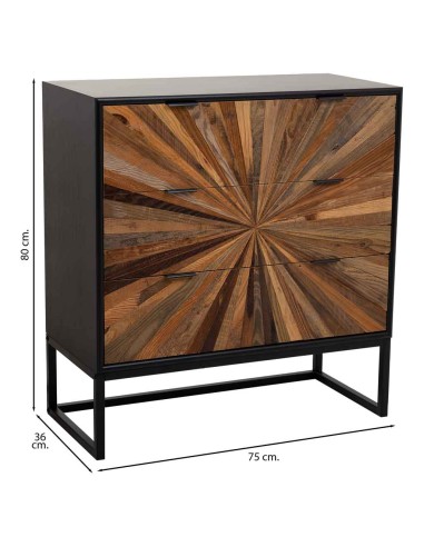 Cómoda de madera Taki