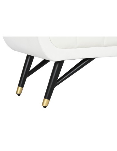 Descalzadora de poliéster blanca