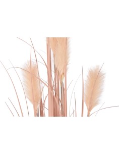 Planta artificial plumero coral grande 2