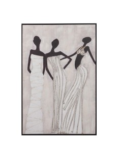 Cuadro siluetas de Africanas