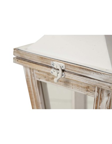 Faroles de Madera Beige