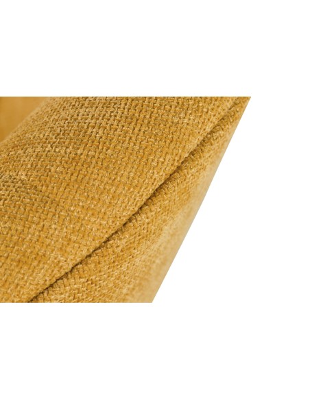 Butaca amarilla en chenilla