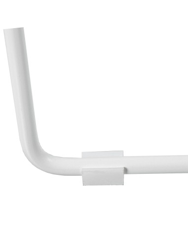 Juego 2 mesas metal blancas