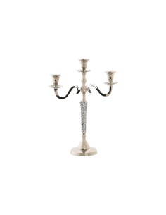 Candelabro aluminio 3 brazos