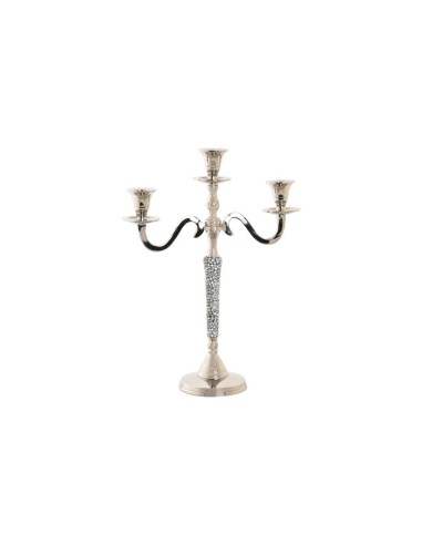 Candelabro aluminio 3 brazos