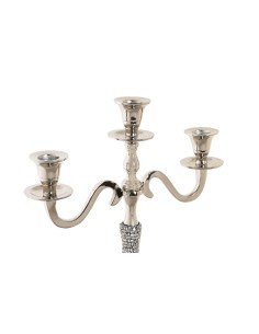 Candelabro aluminio 3 brazos 2