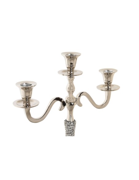 Candelabro Aluminio 3 brazos