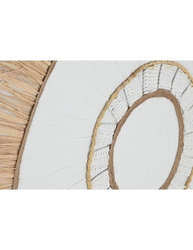 Cuadro lienzo y yute relieve