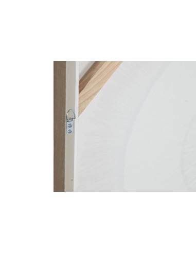 Cuadro lienzo y yute relieve