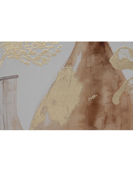 Cuadro lienzo de jarrones