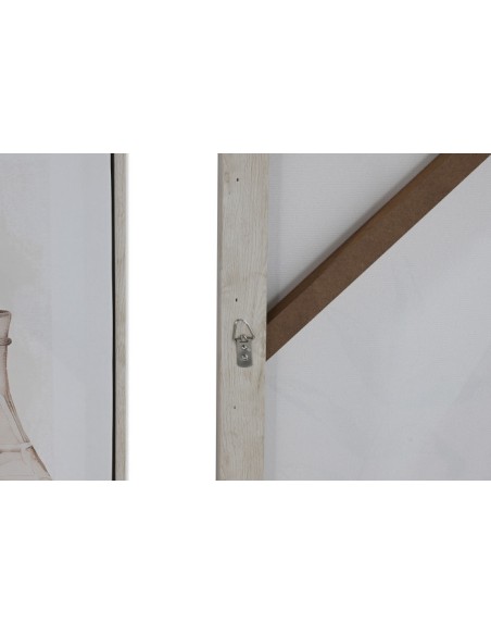 Cuadro lienzo de jarrones