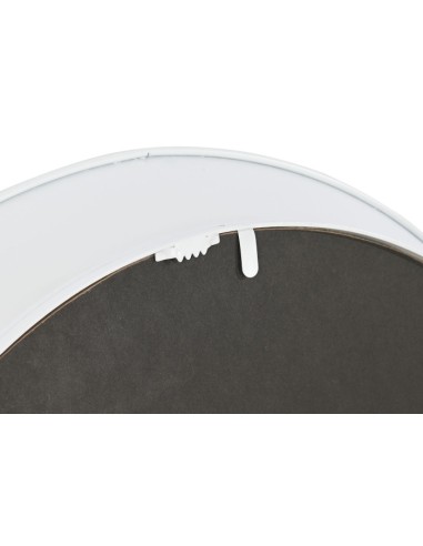 Espejo de metal en blanco