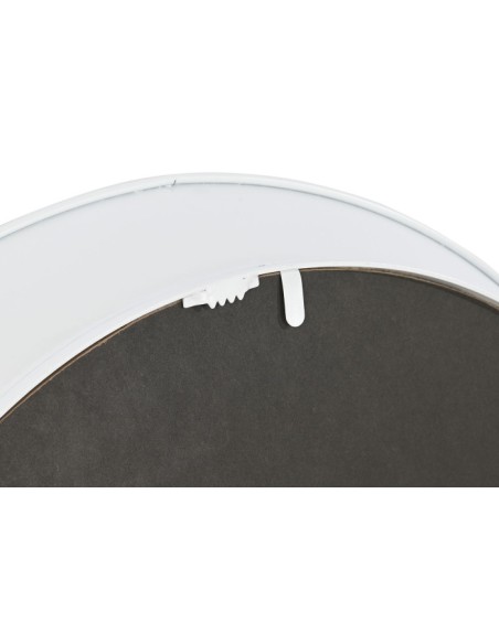 Espejo de metal en blanco