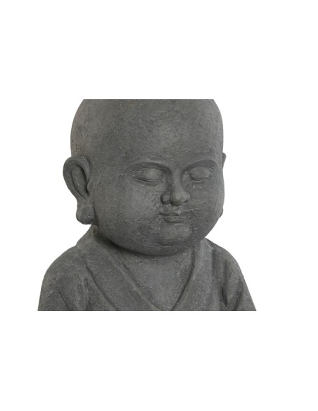 Figura de monje gris con sombrero