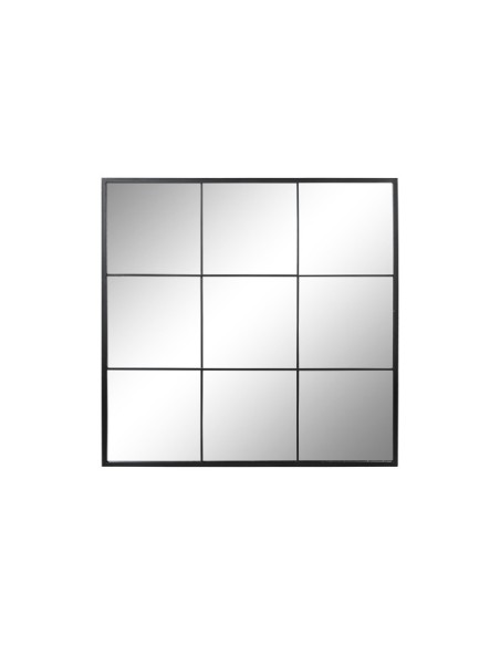 Espejo ventana hierro negro Espejo ventana hierro negro