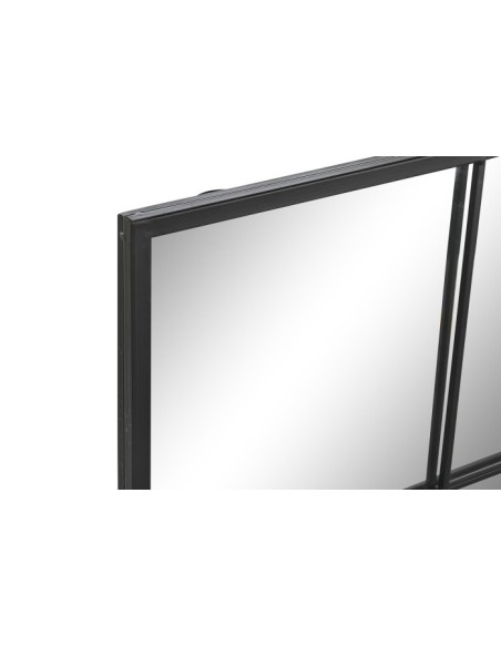 Espejo ventana hierro negro