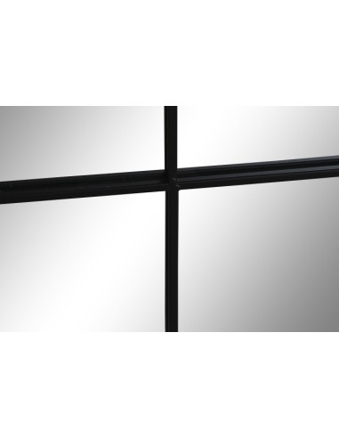 Espejo ventana hierro negro