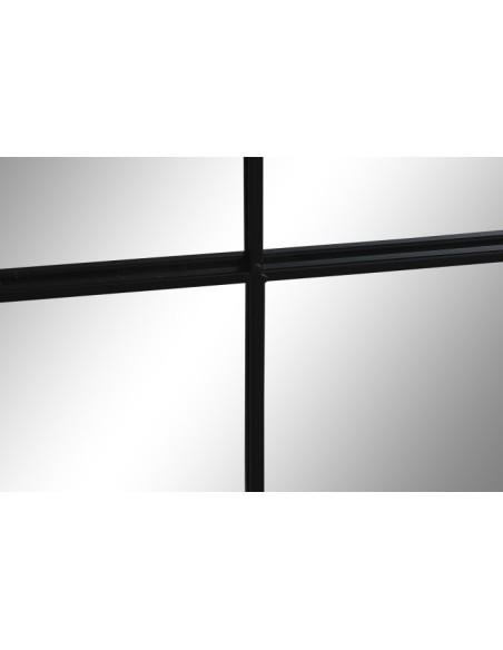 Espejo ventana hierro negro