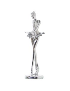 Figura bailarina plata