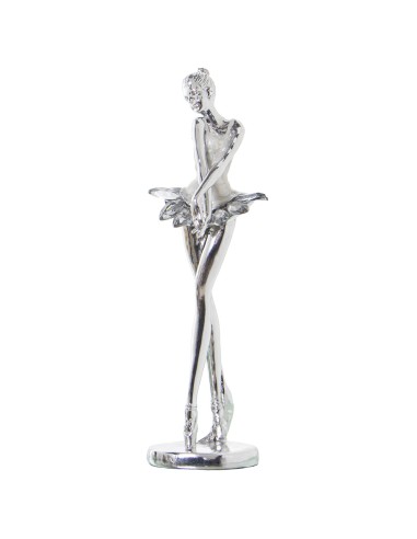 Figura bailarina plata