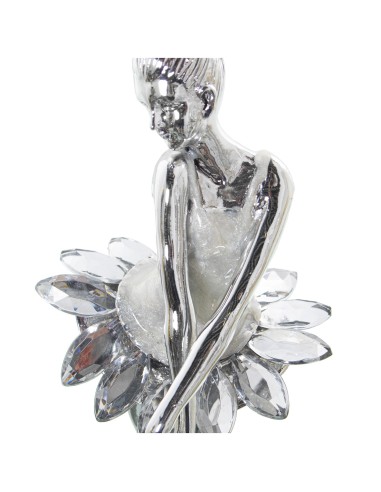 Figura bailarina plata