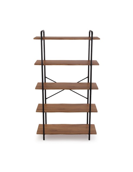 Estantería madera y metal  5 alturas